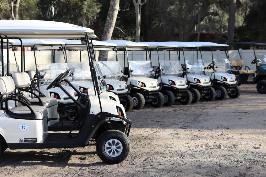 RV site at Crooked Oaks RV Park in Conway, SC