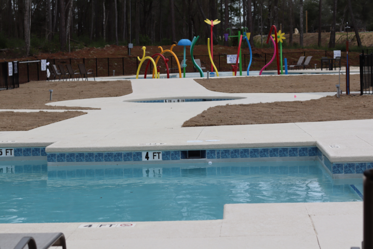 Pool area