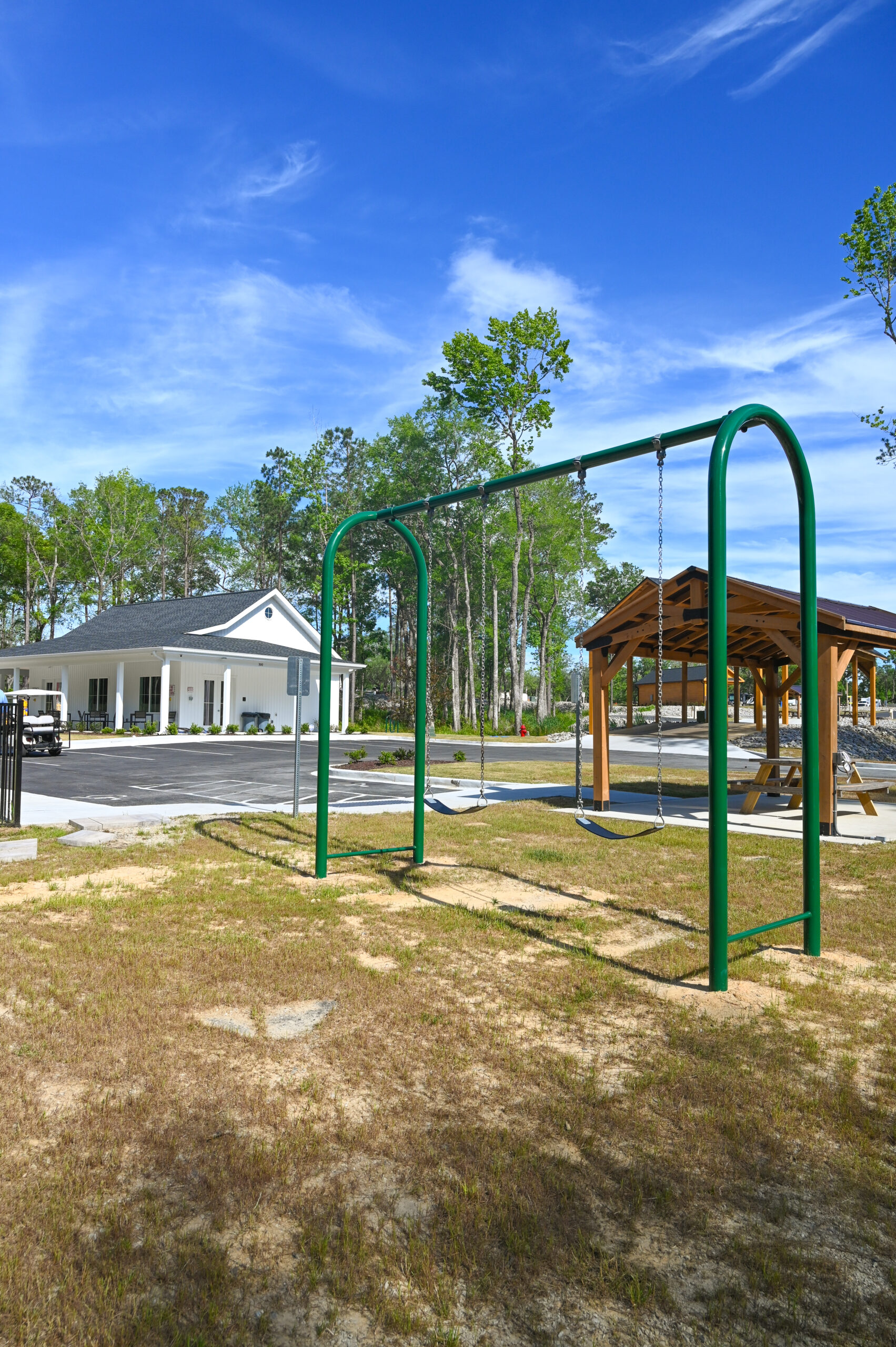 Deluxe super RV sites at Crooked Oaks RV Park in Conway, SC