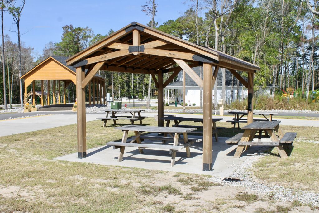 rv park picnic cabana