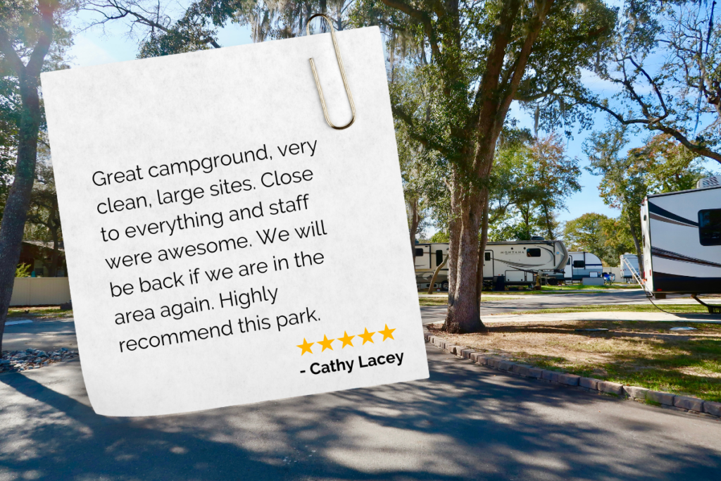 rv park guests