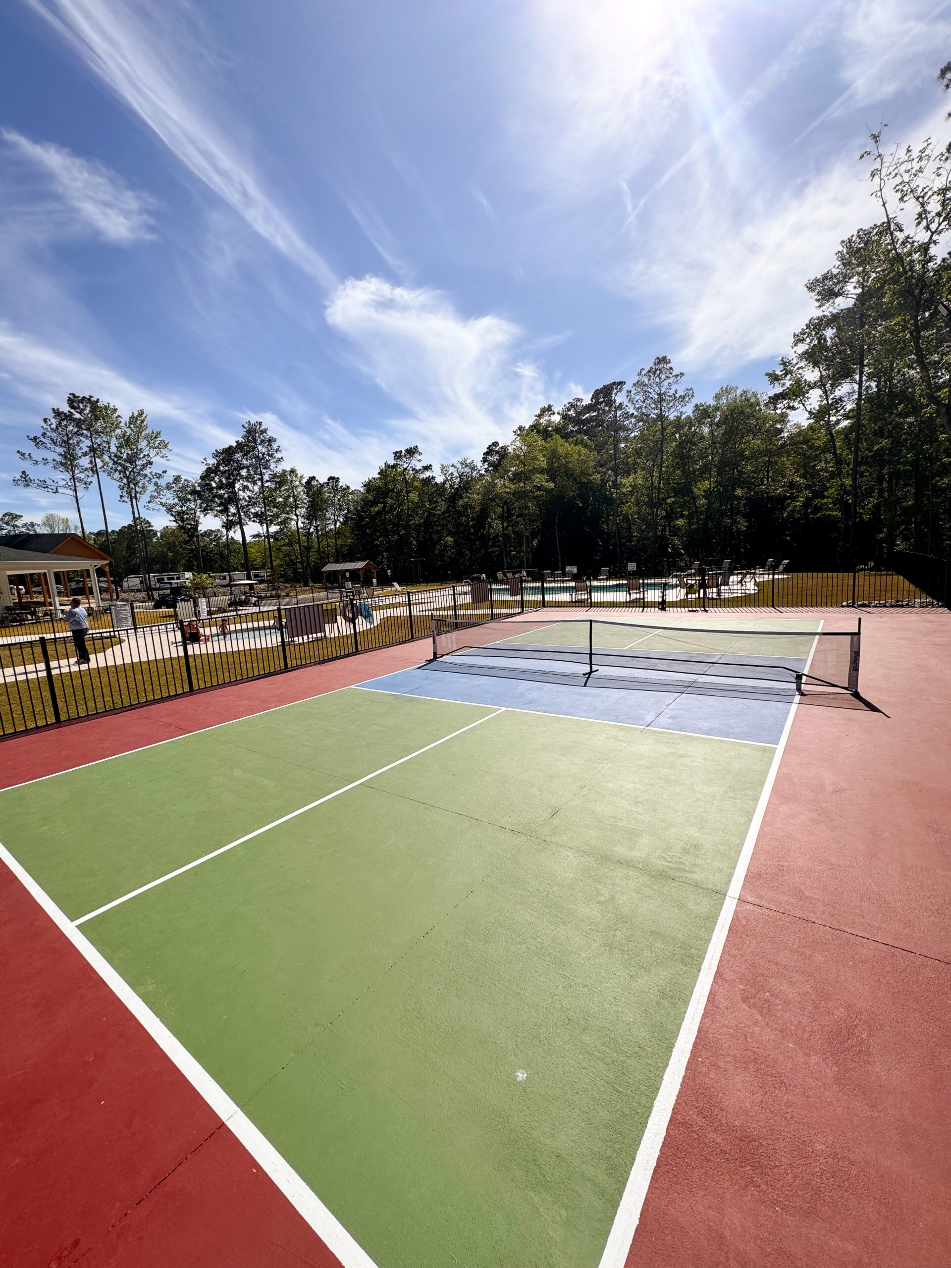 pickleball court rv park