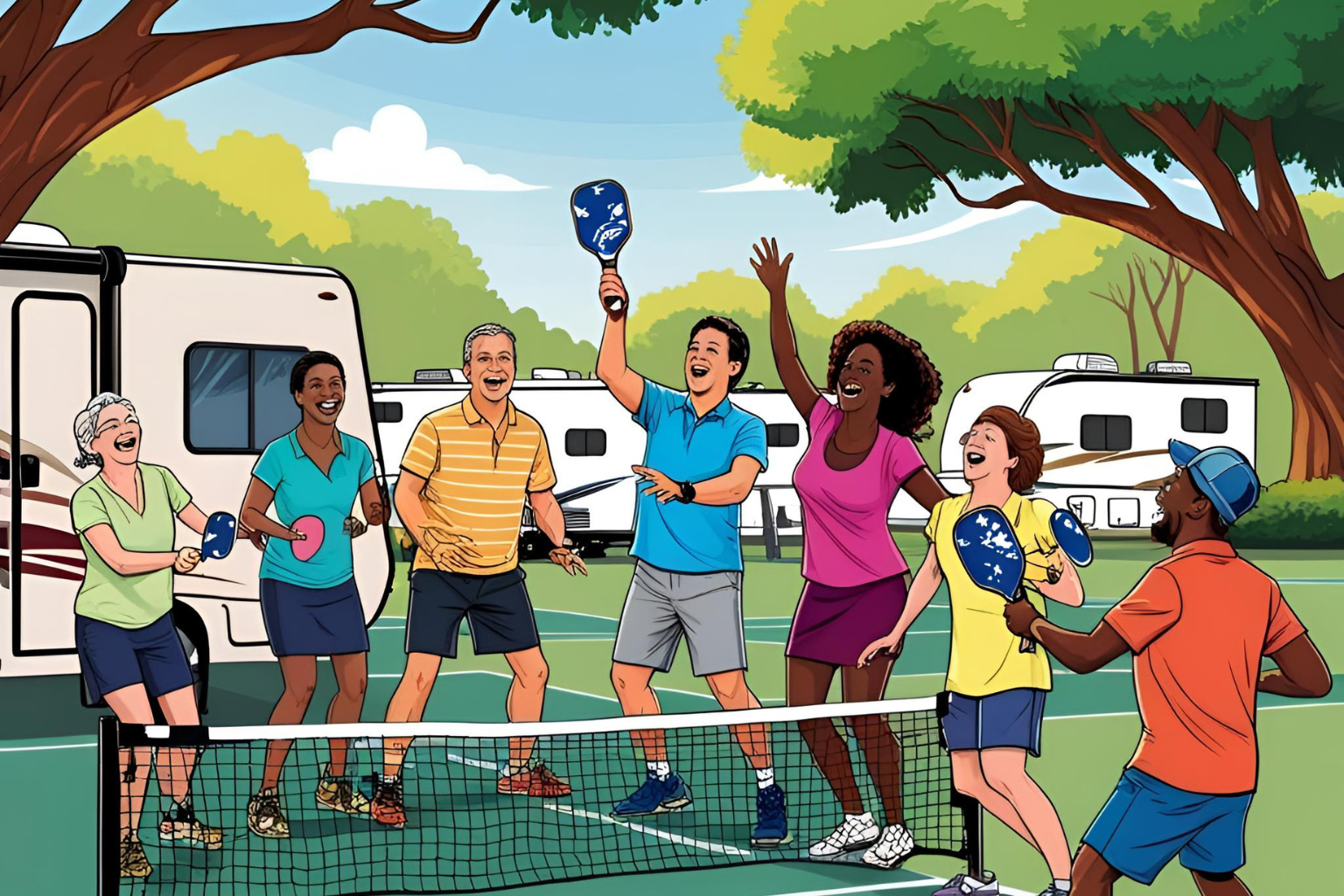 pickleball rv park